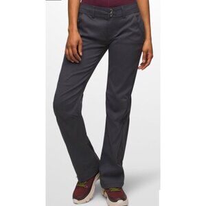 ⭐ Prana Helena Charcoal Gray Convertible Hiking Pants size 4